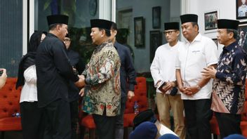 Prabowo Melayat ke Rumah Duka Soedarno Hendroto Ayah Kepala BIN Budi Gunawan