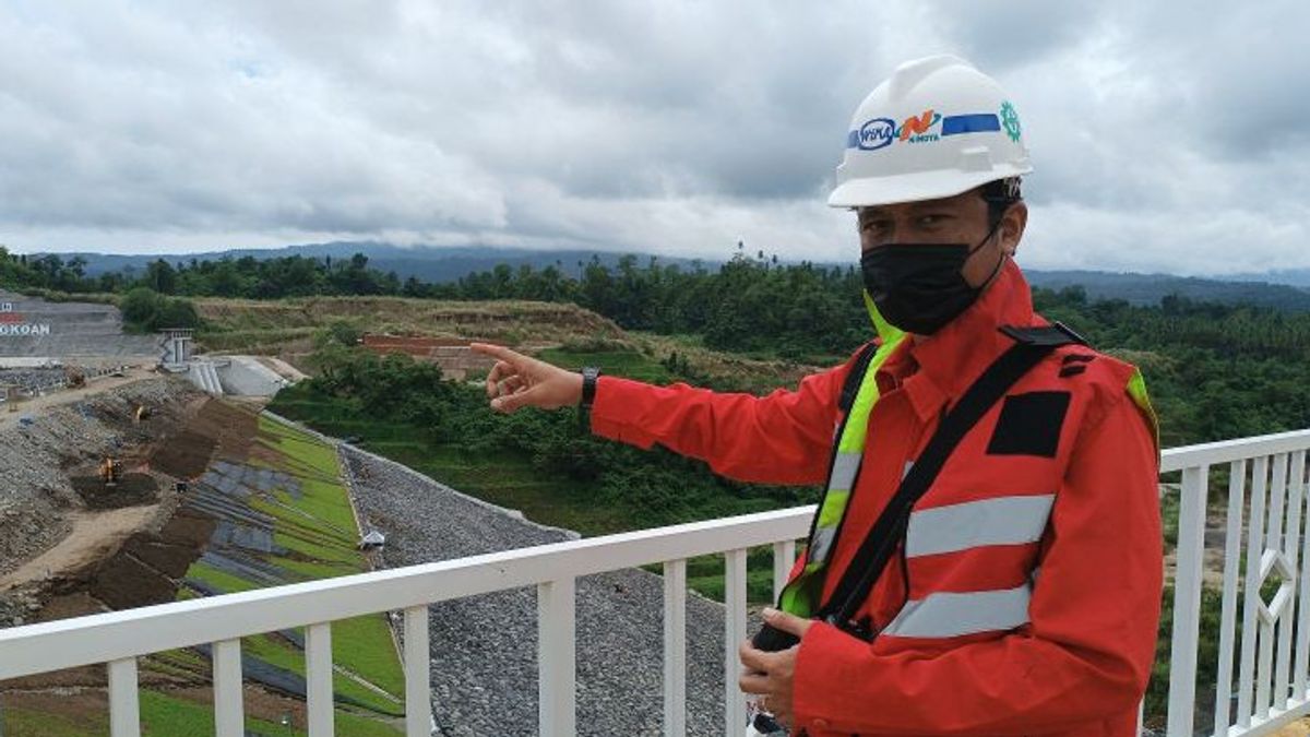 ウィジャヤ・カリヤ:ミナハサ北部のクウィル・カワンコアン・ダム建設の進捗は97%に達しました