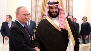 Speaking With President Putin, Crown Prince Of MBS Affirms Saudi Arabia's Commitment To Facilitate Ukrainian Crisis Dialogue