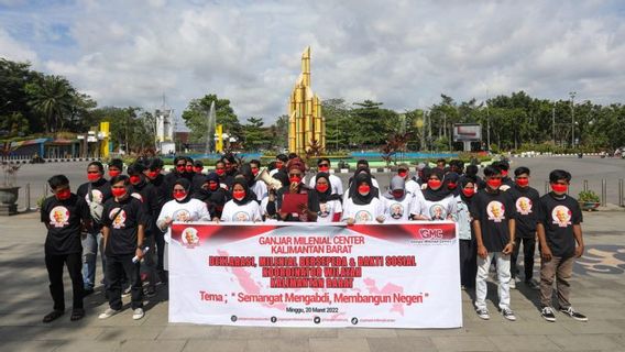 Free Tuition Fees Up To Honors For Ngaji Teachers In Central Java Make West Kalimantan Millennials Smitten To Support Ganjar Pranowo Candidates For 2024