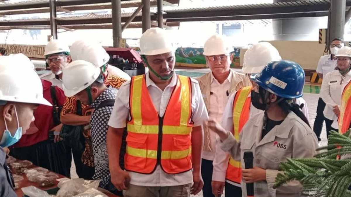 Kementerian PPN-Bappenas Tinjau Pabrik Smelter di Morosi Konawe