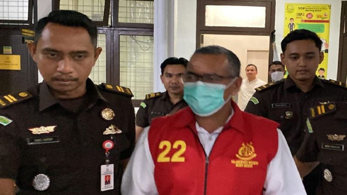 باندا ACEH - حدد مكتب المدعي العام في آتشيه بيسار أنه مشتبه به في فساد ضريبة السوق بقيمة 381 مليون روبية إندونيسية