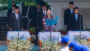 Ketua DPR Pimpin Pembacaan Ikrar Peringatan Hari Kesaktian Pancasila di Lubang Buaya