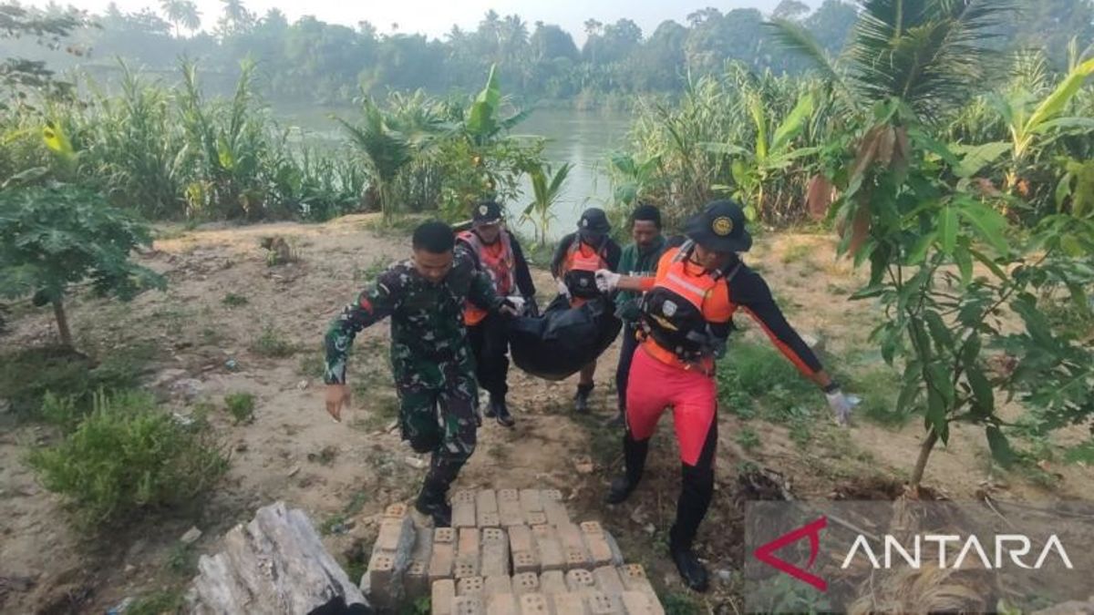 South Sumatra Basarnas Finds Bodies Of Victims Who Drowned In The Komering River