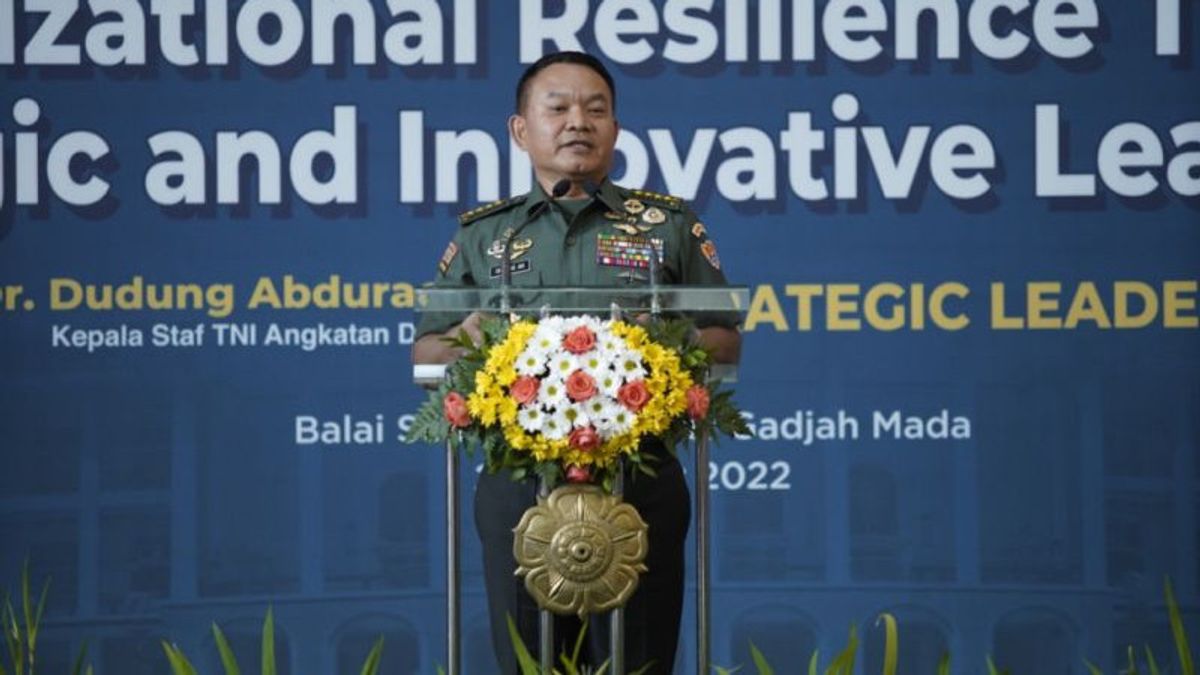 تذكر رسالة جوكوي عند افتتاحها ، يضمن KSAD Dudung إدارة الأراضي الشاغرة TNI لدعم الأمن الغذائي
