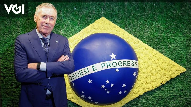 Brasil memperpanjang kontrak Carlo Ancelotti hingga Piala Dunia 2030