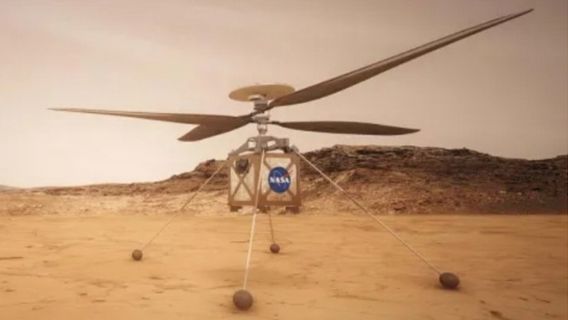 Helikopter Mars Ingenuity Berkomunikasi untuk Terakhir Kalinya