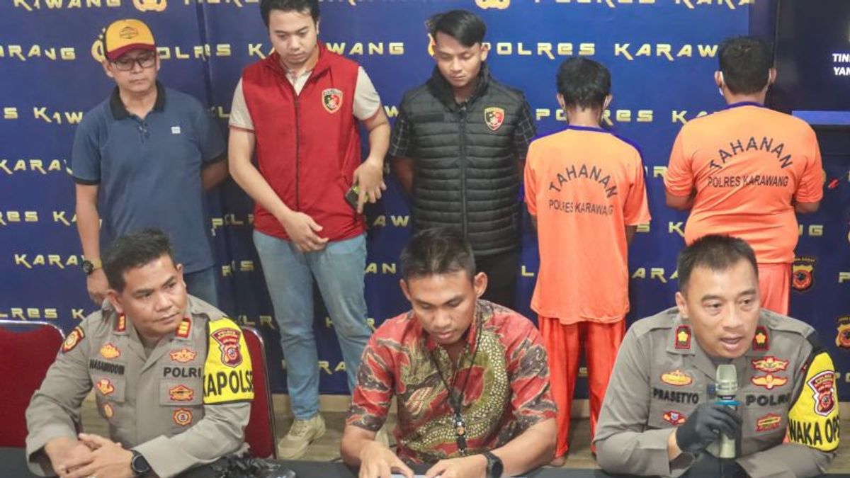 Dukun False Pengganda Money Murderer of Karawang RSUD员工 被警方逮捕