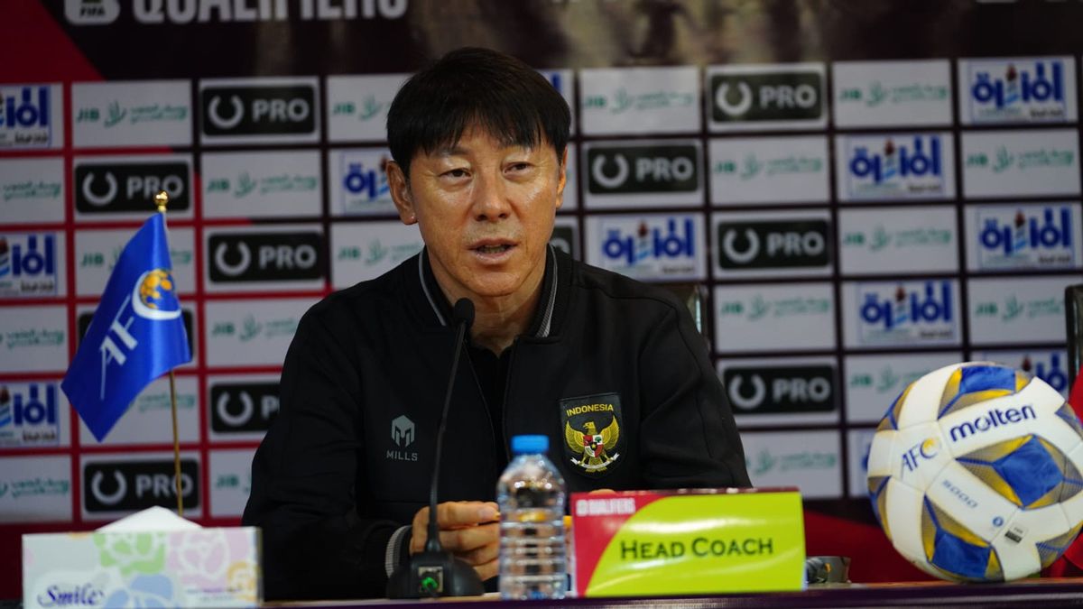 Shin Tae-yong Percaya Kemampuan Timnas Indonesia di Kualifikasi Piala Dunia 2026