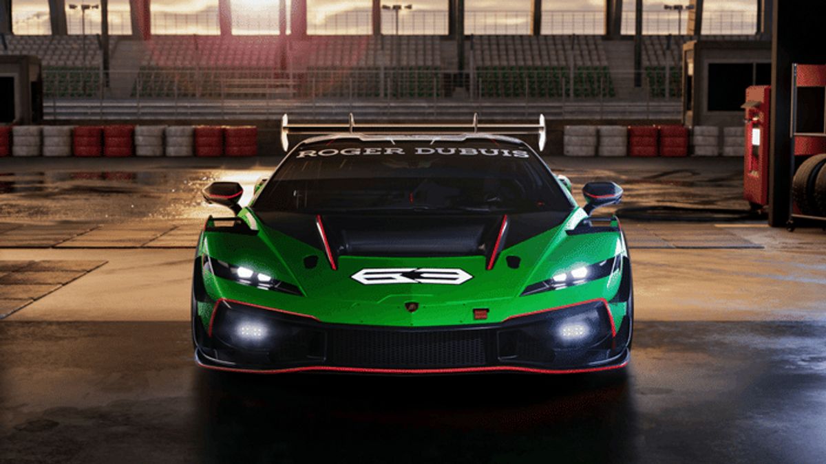 Lamborghini Showcases Super Trofeo's Themerario Design Concept