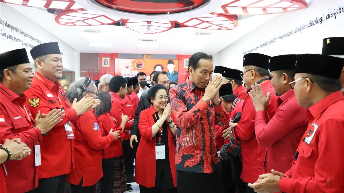 Le palais nie le président Jokowi invite à rencontrer Megawati