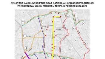 Catat, 12 Jalur di Jakarta akan Direkayasa Saat Pelantikan Presiden 20 Oktober