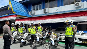 Gunakan Motor dan Sepeda, Tahun Baru Polda Riau Giatkan Patroli <i>Cooling System</i>