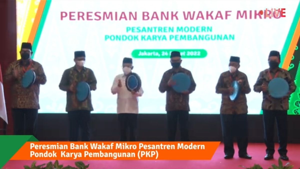 Good News For MSMEs In Jakarta, OJK Inaugurates Micro Waqf Bank: Access To Cheap Financing Is Widening
