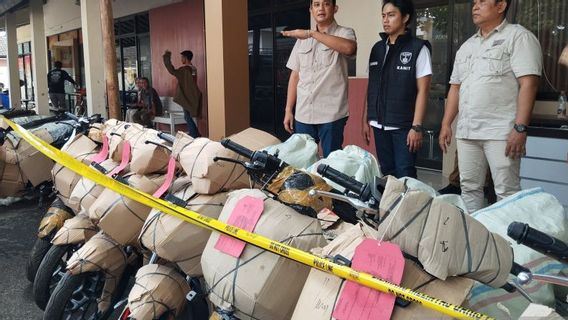 Ekspor Puluhan Motor-Mobil Bodong dari Pati ke Timor Leste Digagalkan Polisi