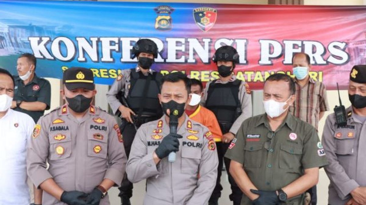 Polisi Tangkap Tersangka Pembunuh di Batanghari