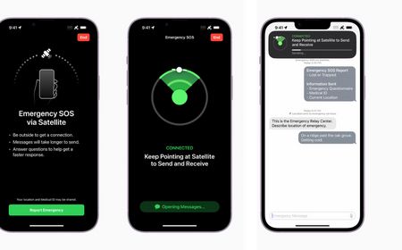 Begini Cara Menggunakan Fitur SOS Darurat Berbasis Satelit di iPhone