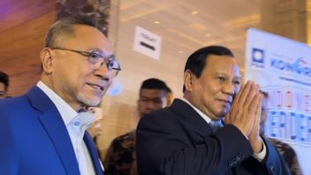 Sticks à soutenir Prabowo Nyapres 3 fois, Zulhas: PAN Gerindra a été la bande