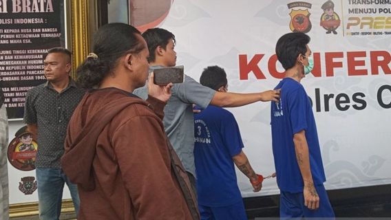 3 Perpetrators Of Theft Arrested By Cirebon City Police Use Ceiling Bobol Mode Entering Minimarket