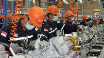 La production croit positivement, l'Indonésie n'a pas naturellement recouverte de la désindustrialisation