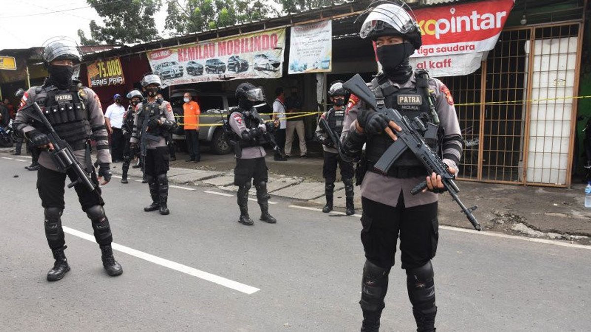 9 إرهابيين مشتبه بهم اعتقلوا في جاوة الوسطى بنتولان جي آي "شرق كوديماه"