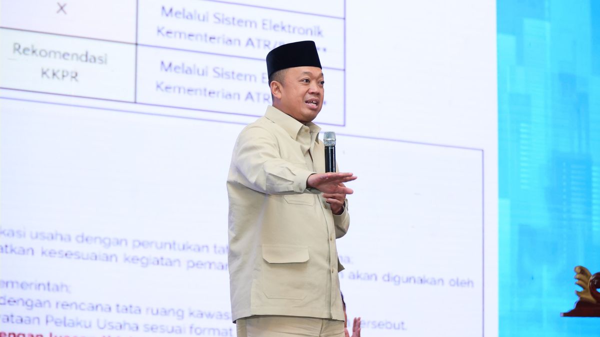 certificé HGB, le ministre Nusron a révélé le propriétaire mystérieux de la mer à Tangerang