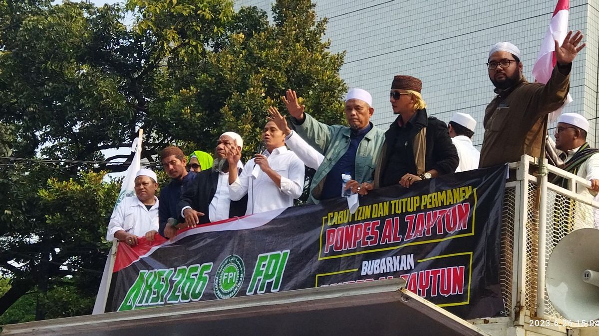 Massa FPI Diminta Bersabar, Soal Al Zaytun Ditutup atau Tidak Pemerintah Akan Beri Keputusan