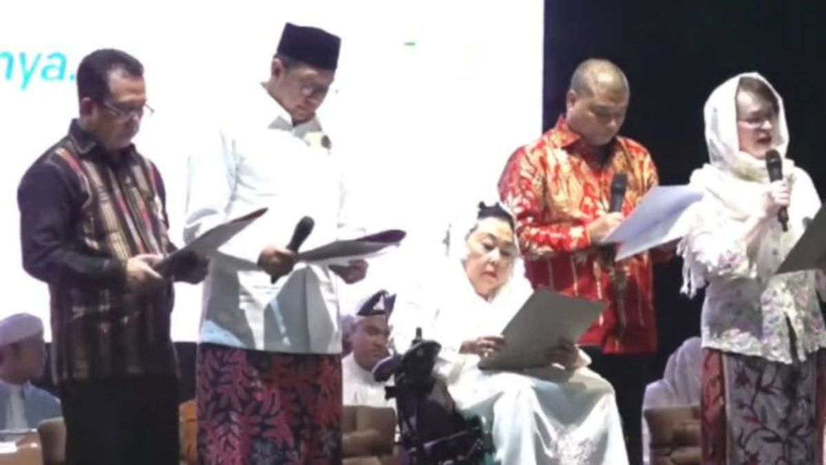 14th Haul Gus Dur Delivers Message Of The 2024 Election, "Amanat Ciganjur"