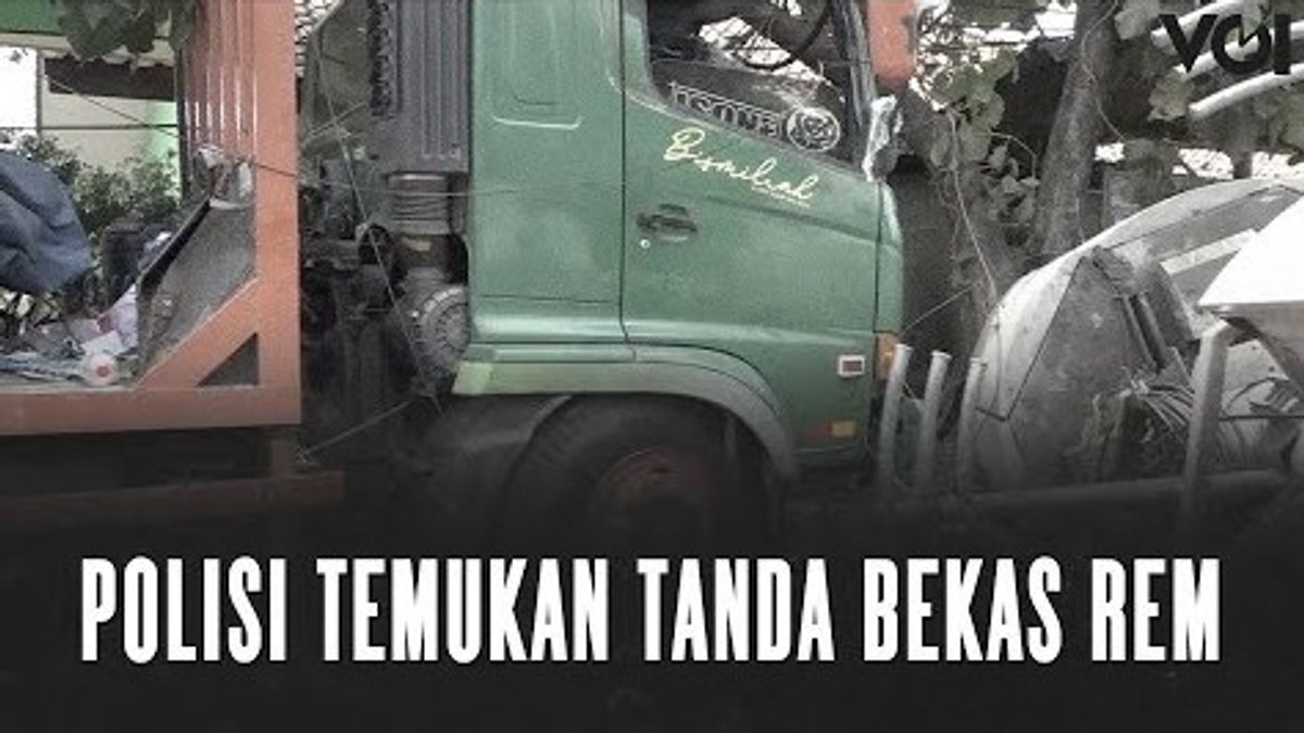 VIDEO: Begini Kata Polisi Soal Kecelakaan Truk Kontainer di Kranji