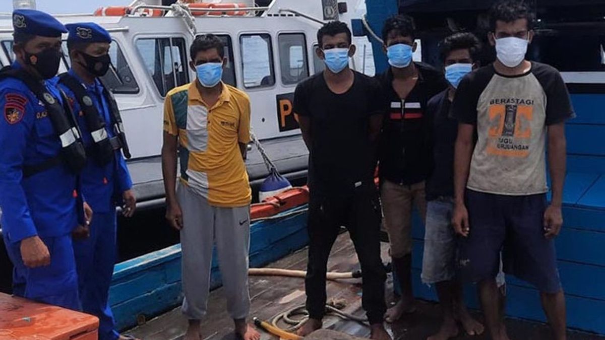 Kapal dengan Pukat Harimau Ditangkap di Perairan Aceh Utara