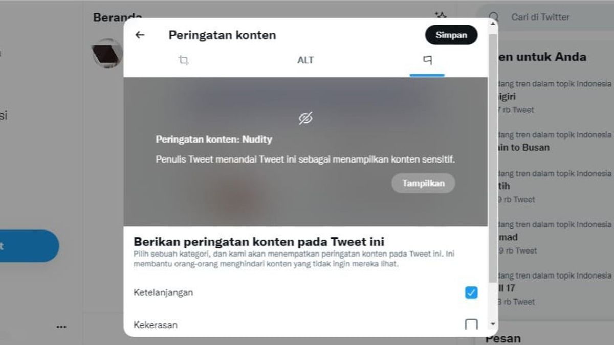 How To Use Content Alerts On Twitter When You Want To Share Sensitive Images