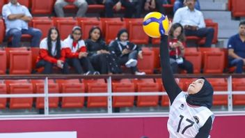 女子印尼U-18女子排球国家队在2025年亚运会上