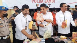 Peredaran 30 Kg Sabu dan 14.000 Pil Ekstasi Lintas Sumatra Digagalkan Polda Jambi