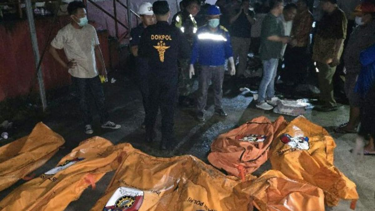 16 جثة من ضحايا حريق مانادو في مانادو تم تحديدها من قبل RS  Bhayangkara Sulut