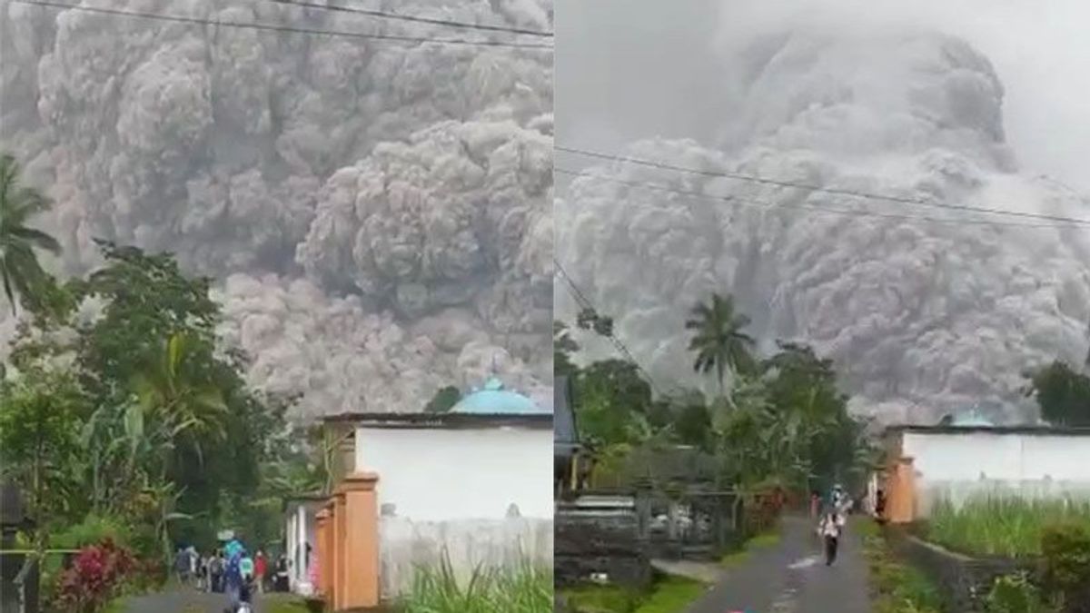  Le Mont Semeru Entre En éruption : 1 Mort, Des Dizaines Brûlés