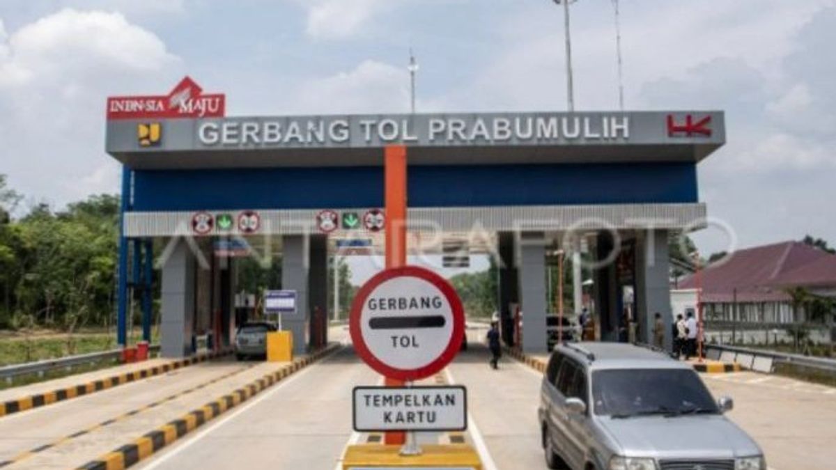 Hutama Karya于2023年10月24日至26日暂时关闭Indralaya-Prabumulih收费公路