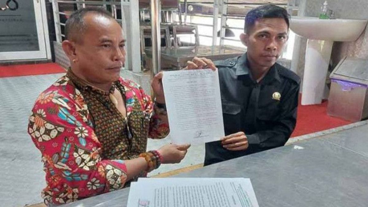 طرد من PPP ، عضو Kapuas Kalteng DPRD يقاتل ، يرفع دعوى قضائية أمام المحكمة