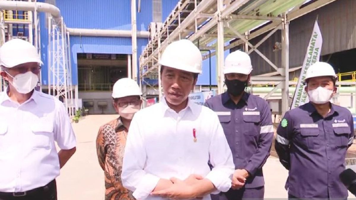 Jokowi Sebut Smelter Baru Timah Tunjukkan Keseriusan Hilirisasi