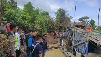 Polda Jambi Tangkap 4 Pelaku Tambang Ilegal, 3 Kg Emas Diamankan