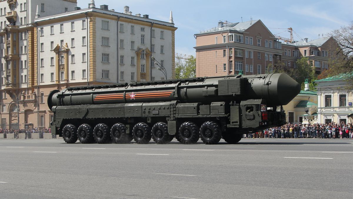 La Russie : L'unité intercontinental de missiles balistiques RS-24 Yars à test