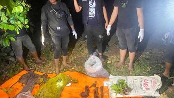 Aceh Besar Police Investigate Findings Of Human Skeletons In Drums