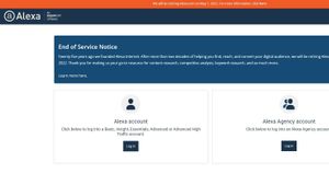 Situs Pemeringkat Alexa Bakal Dimatikan Amazon pada 1 Mei 2022, Peringkat Web Dianggap Tak Penting Lagi