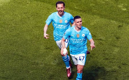 Phil Foden Cetak Brace, Man City Pecahkan Rekor Juara Premier League Inggris