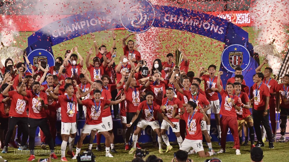 Liga 1 Indonesia Berakhir, Menpora: Selamat Bali United, Salam Hangat dari Presiden Jokowi