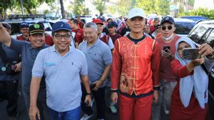 Ganjar Pranowo Senang Ikut Jalan Sehat Kerukunan Umat Beragama