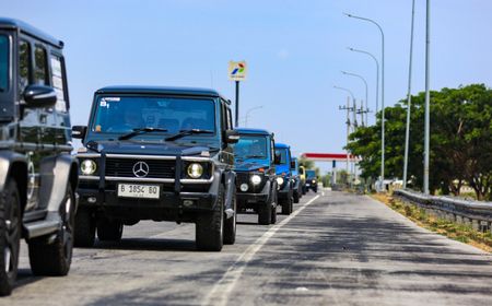 Mercedes Jip Indonesia Rayakan 45 Tahun G-Class dengan Touring East Java-Bali