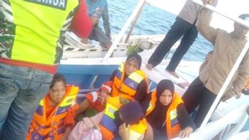 マカッサル海峡で沈没したペルティウィ畑のKMは旅客許可証を持っていない、25人がまだ行方不明です
