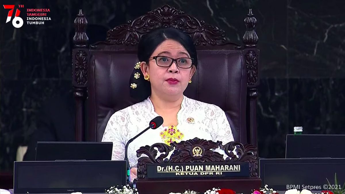 Buka Masa Sidang, Puan Maharani Targetkan DPR Kebut Penyelesaian 7 RUU, Perlindungan Data Pribadi Termasuk