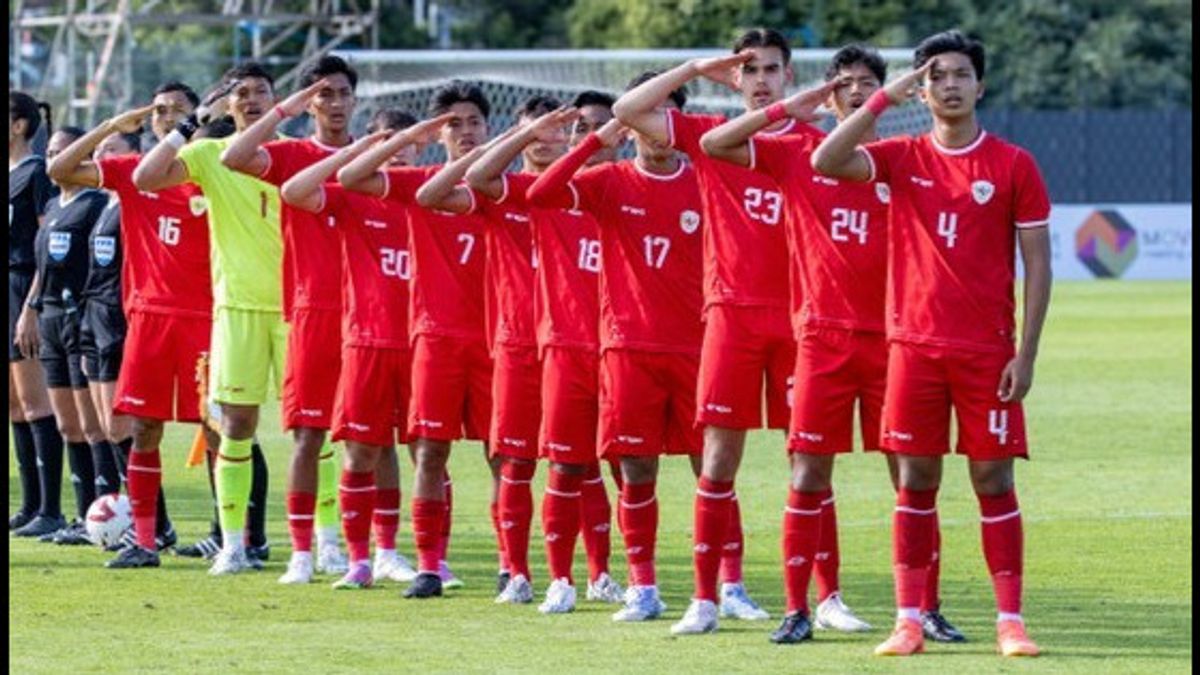 Indonesia U-20 Ends Maurice Revello Tournament 2024 In A Distended Position
