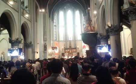 Gereja Katedral Jakarta Siapkan 2.180 Kursi untuk Jemaat Misa Natal